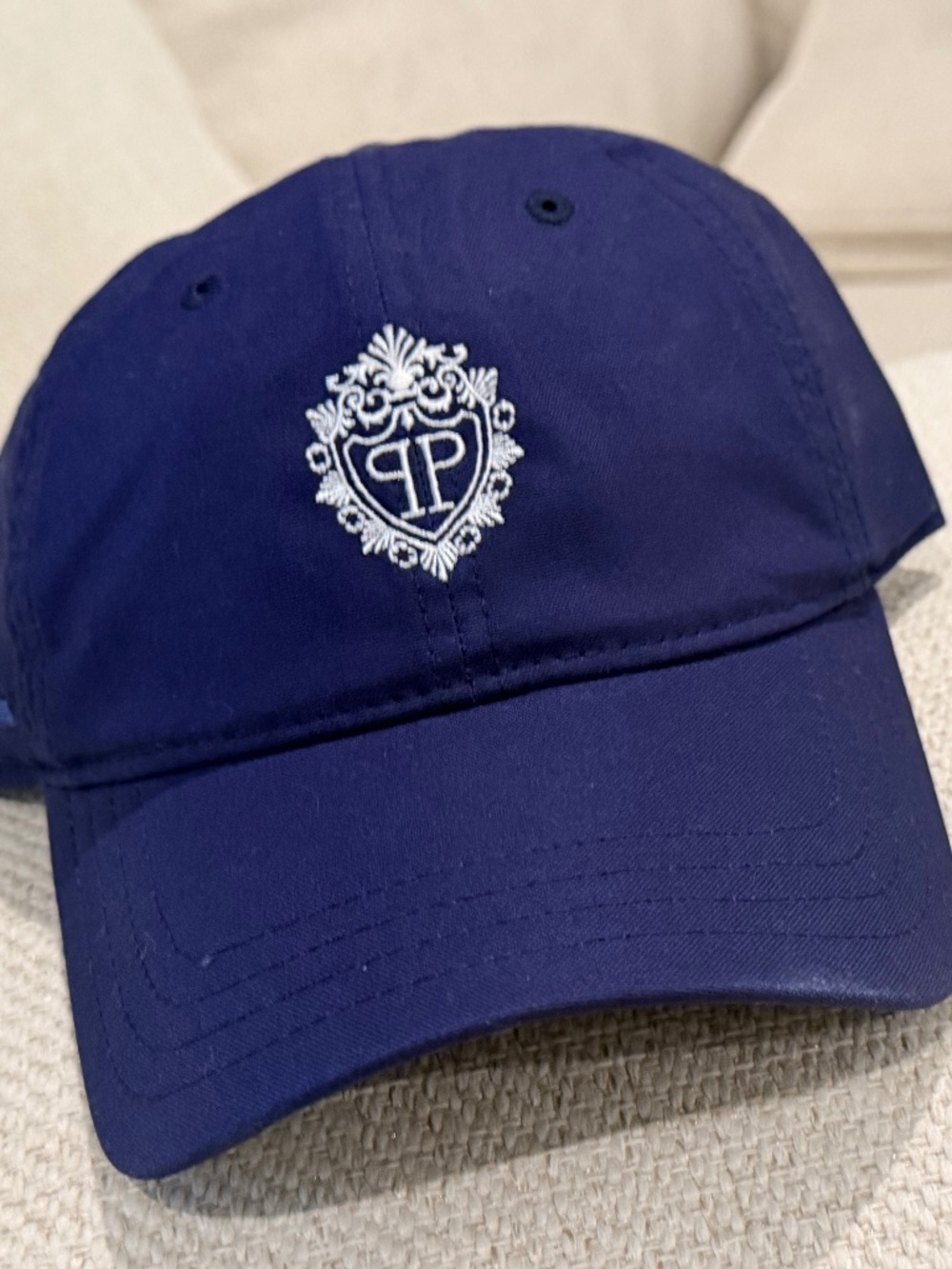 The Plaza New York BNWT Navy Baseball Hat - One Size